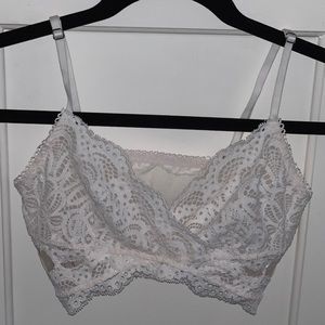 Brand New Victoria’s Secret White Lace Bralette